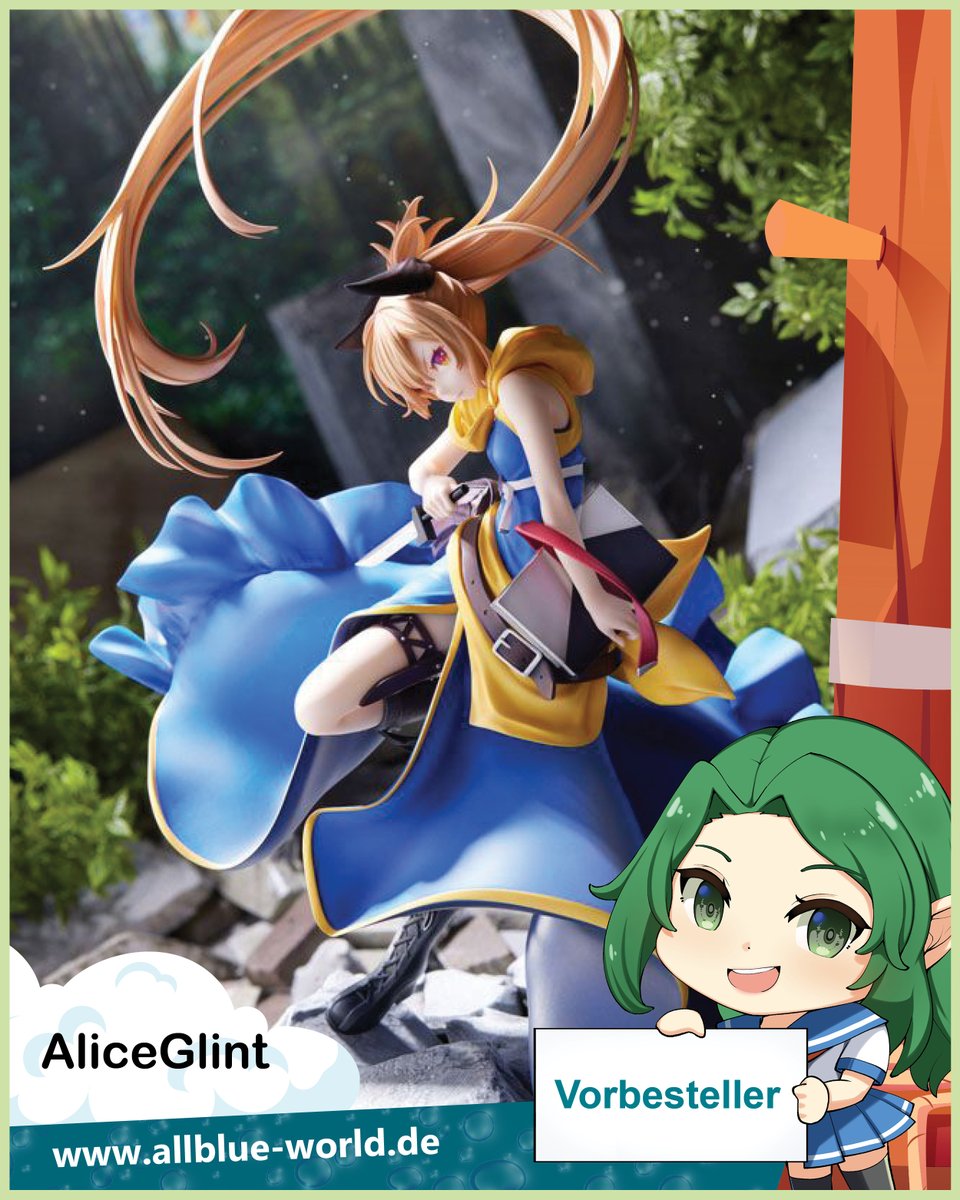 allblue_world's tweet image. 🌟✨ Stürzt euch in ein episches Abenteuer mit der #ShokeiShoujonoVirginRoad #Menou Statue! ✨🌟 Diese atemberaubende Statue ist ein absolutes Meisterwerk und verkörpert die perfekte Balance zwischen Eleganz und Stärke.
Spart zusätzlich 10% Code DOKOMI23.

allblue-world.de/shop/o-s/statu…