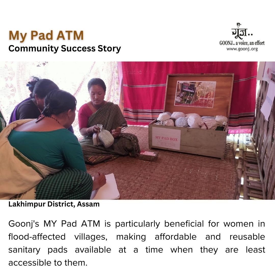 goonj's tweet photo. Supporting women's menstrual health and community progress through Goonj's MY Pad ATM.
For more such stories, join us in the Kolkata Chaupal on 1 July 2023.
To RSVP- https://t.co/beVvzqNkX4
#Goonj #NJPC #MyPadATM #Menstruation #SuccessStory https://t.co/Jw5MUzaAWT