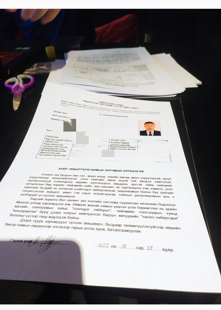 Чөлөөт зах зээлийн эдийн засаг, эрх чөлөөг эрхэмлэдэгийн хувьд өнөөдөр Либертари Намын гишүүнээр элслээ.