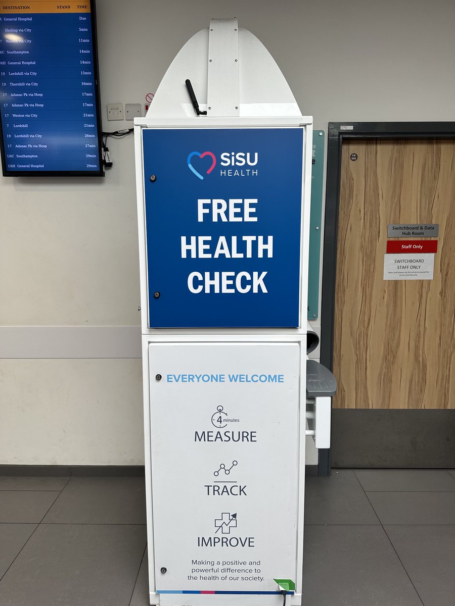 Awesome ⁦<a href="/UHSFT/">University Hospital Southampton 💙</a>⁩ ⁦<a href="/Stevey_1979/">💙Steve Harris</a>⁩ - we need these everywhere to support public health and prevention 👌