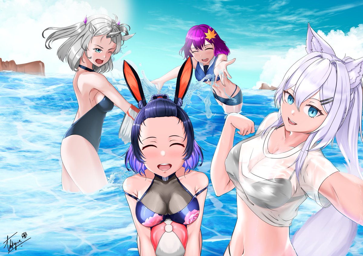 Summer Vacation submission!
yg mau main tic tac toe di jidatnya saaya di persilahkan :3

<a href="/diveproject9/">DIVE PROJECT</a> <a href="/YkzProduction/">Yorukaze Production</a> 
#DivexYKZ #MaArt #CerArt #Mihonopage #ArtSaaya #VtuberID #VtuberUprisings #Vtuber