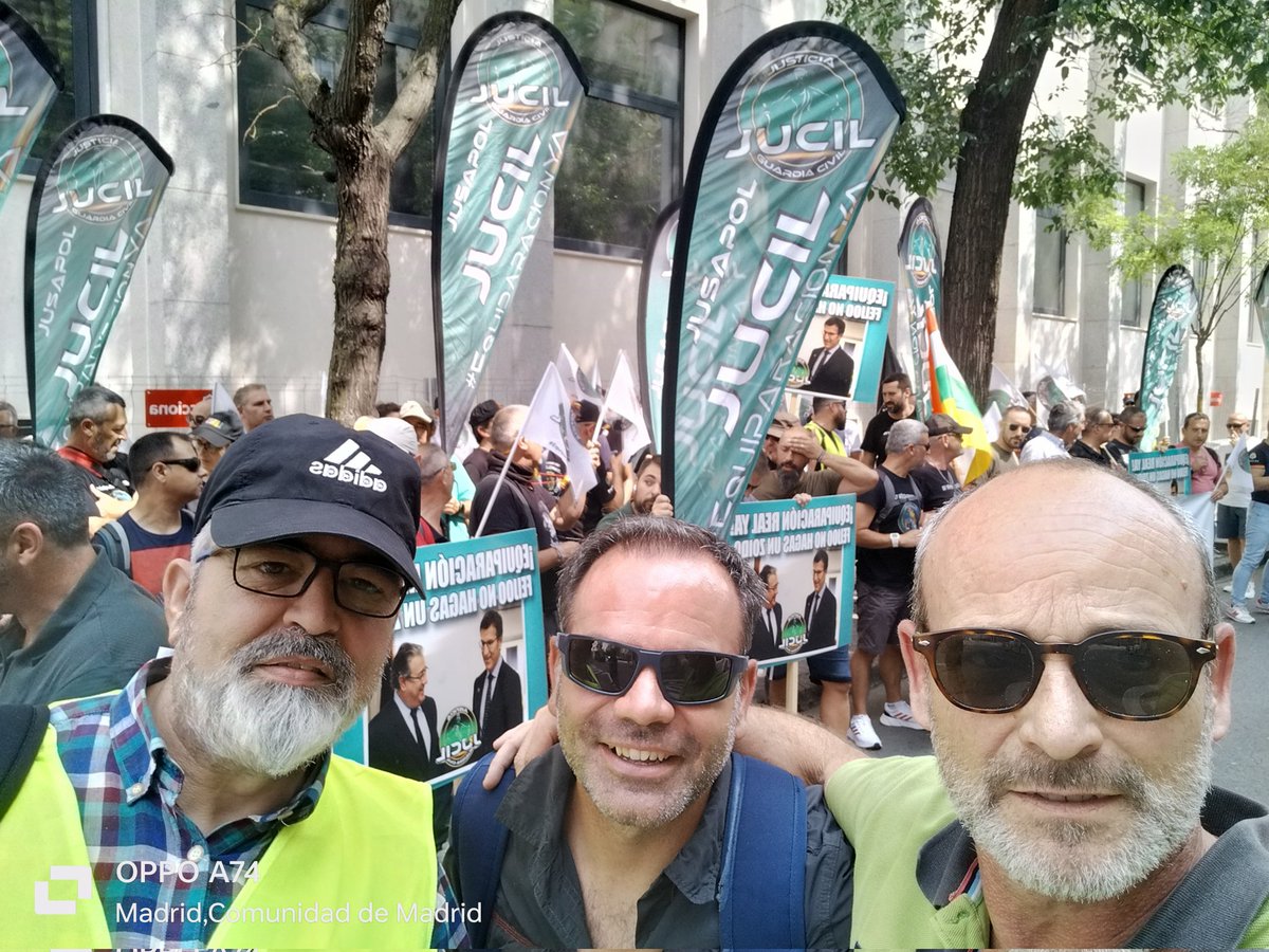 JucilHuelva's tweet photo. #JornadaLaboralDignaYa
#Jucil6x6Ya 
#NoSomosEsclavosSomosPolicías.
💪💪 https://t.co/iUgg98dsvl