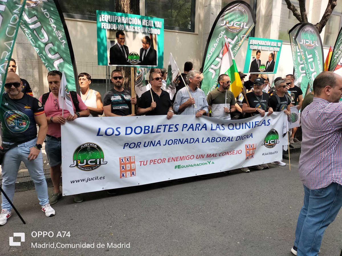 JucilHuelva's tweet photo. #JornadaLaboralDignaYa
#Jucil6x6Ya 
#NoSomosEsclavosSomosPolicías.
💪💪 https://t.co/iUgg98dsvl