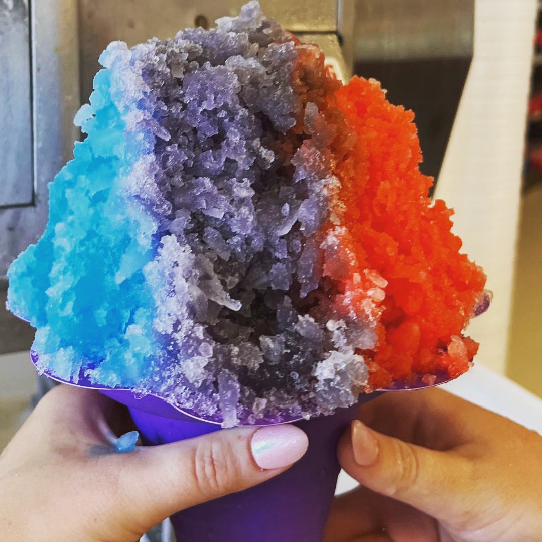 It’s too hot ! 
Eat Snoballs. Stay hydrated.