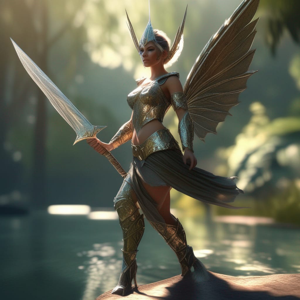 PluckyStrummer's tweet photo. Elven Warrior Queen!

#AIArt #AI #Art #ArtificialIntelligence #artificial_intelligence #Warriors #warrior #aigirl #aiwoman #aiwarrior #Woman #Armor #Armour #Dangerous #Dangerouswoman #Elven #Elf #fairy #fairyqueen https://t.co/OZHXYWQTJh
