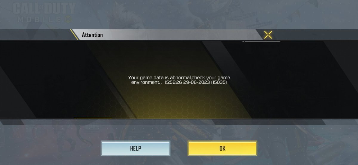 Nickster_Ch's tweet photo. @CallofDuty @Activision Please help to solve this problem.
I am unable to login the game and everytime I login through my account, the same thing appears despite restarting the game/phone or deleting the previous update. https://t.co/6ET4GqFpWr