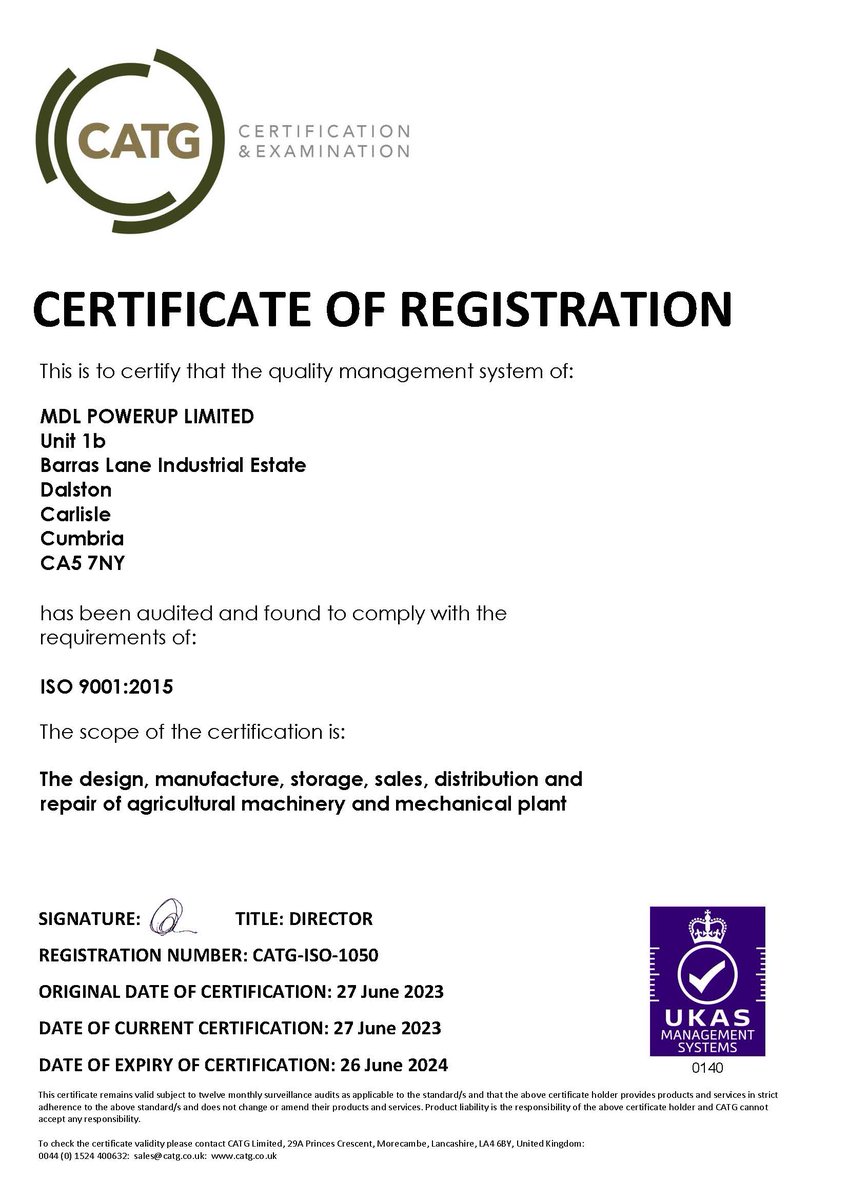 MDLPowerup's tweet photo. We are over the moon to announce we are now ISO Certified. 🤩 ISO 9001:2015

#ISO9001 #certified #certificate https://t.co/p2nsUzBnqj
