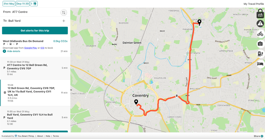 We have implemented operational days &amp; times for on-demand services. This means organisations can now display on-demand journeys during the specified operational hours. 
#TravelAssistant
