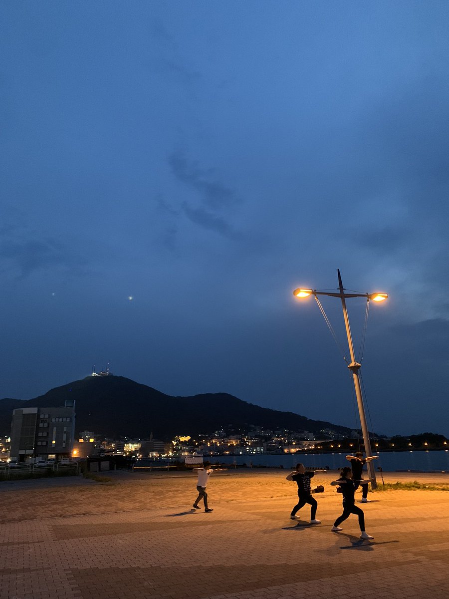 練習日でなくとも踊る素敵な風景