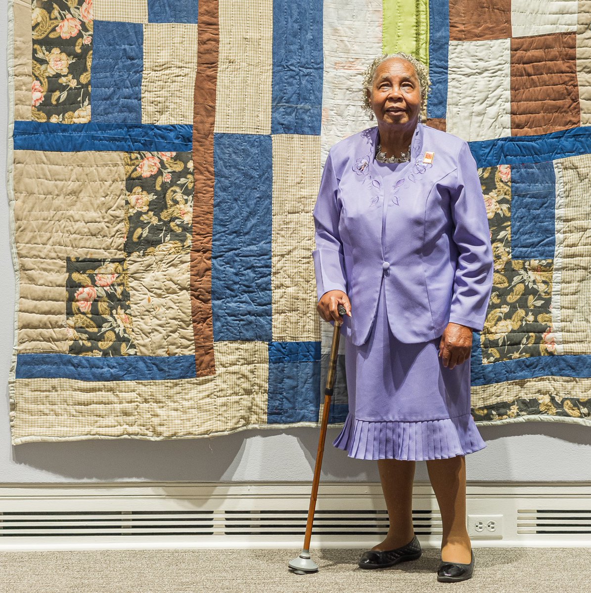 FINAL WEEK to see "Unsettled Things: Art from an African American South" at the Ackland! Admission is free. Closing Sunday, 7/2! bit.ly/3zQncIp Admission to the Ackland is always free. Photo of quilter Mary Lee Bendolph by Cammel Hurse. <a href="/uncchapelhill/">Chapel Hill Native</a>