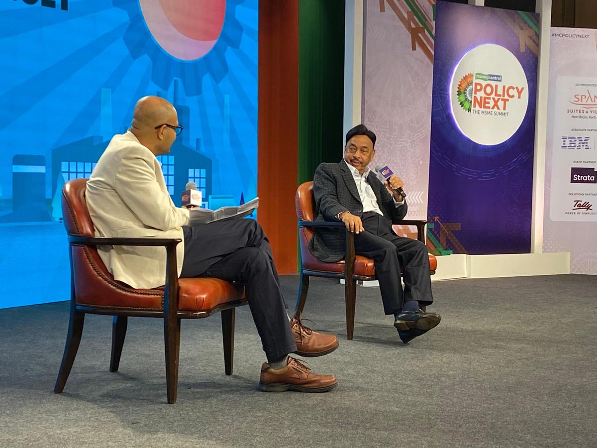 Moneycontrol on Twitter "MCPolicyNext MSME Minister Narayan Rane