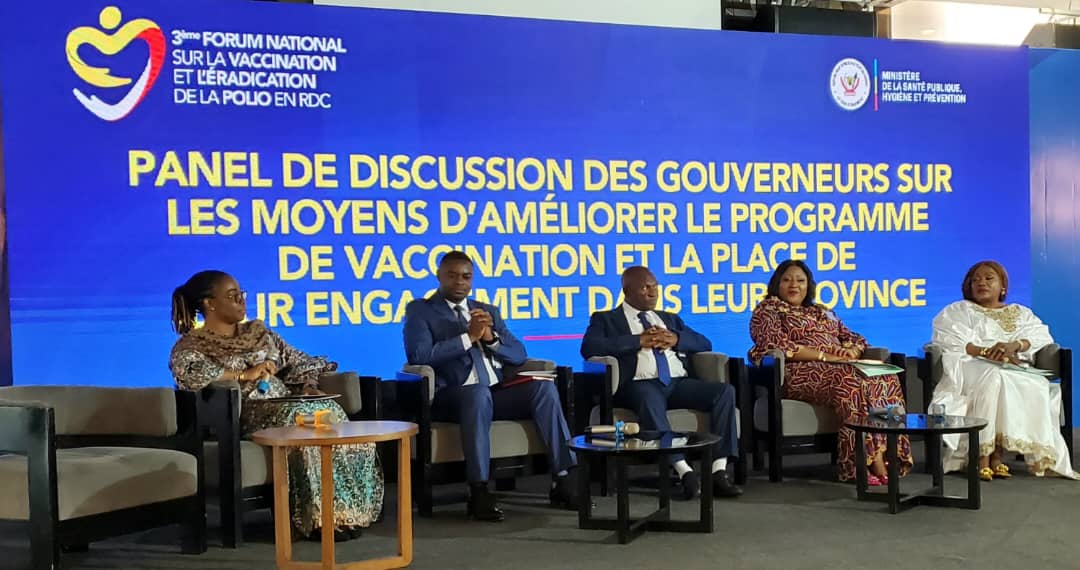 UNICEFDRC's tweet photo. L'UNICEF salue les performances remarquables des provinces du Haut-Lomami, Lualaba, Kwilu et Maï-Ndombe dans la mise en oeuvre pratique des recommandations du précédent Forum National sur la vaccination et l'éradication de la #polio en RD Congo.

#RDCForumVaccination https://t.co/rb0gMgC9IG