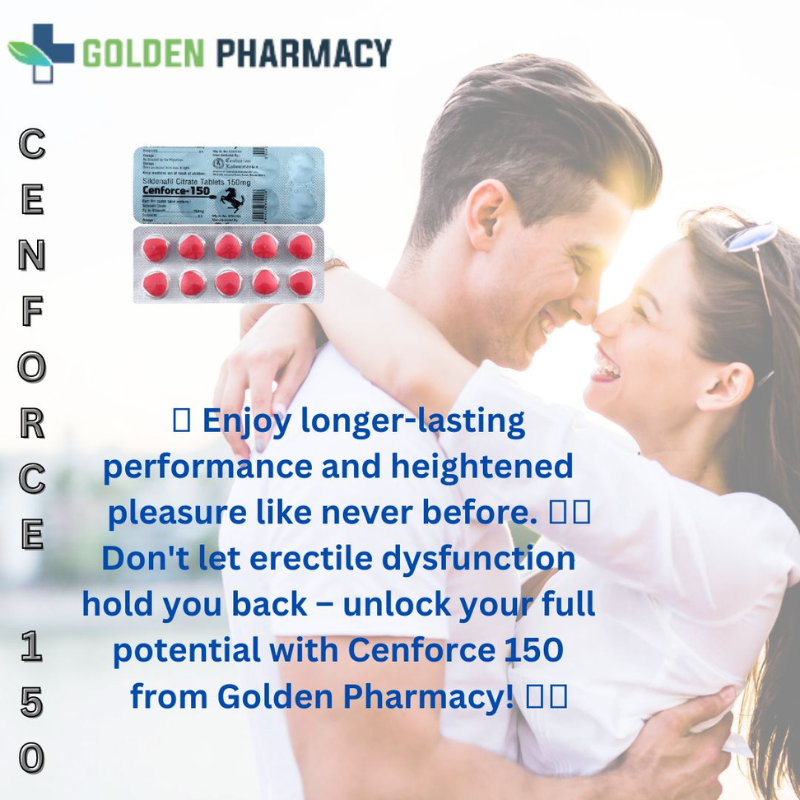 PharmacyGolden's tweet image. Unlock your passion with Cenforce 150! 🔥💪Get your hands on it now from Golden Pharmacy online. Say goodbye to erectile dysfunction 
For more information visit us at
goldendrugshop.com/product/cenfor…
#Cenforce150,
#GoldenPharmacy,
#EnhanceIntimacy,
#erectiledysfunction,