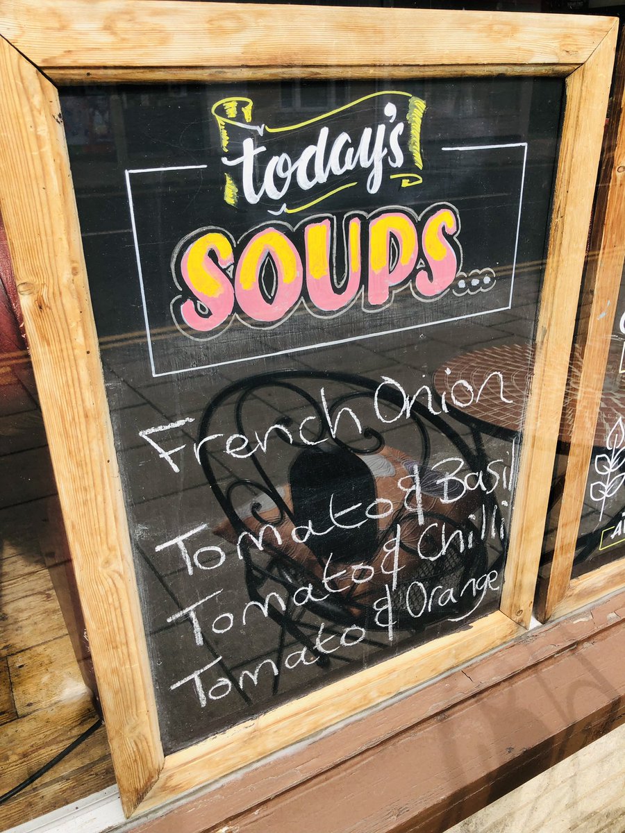 MojosCafe's tweet photo. It’s Wednesday!!
This can only mean one thing, it’s the Acoustic Sesh with the fab Ross Dransfield 😎
Those new kids on the block The Little Band play Saturday both shows 3-4pm and totally free!
Seems it’s still soup weather, tomato &amp; orange is popular! #soup #vegan #glutenfree https://t.co/9N0vrD3MCj