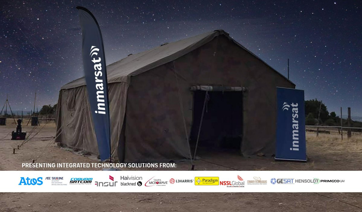 Operation Beyond The Horizon - Today @AEC_Skyline participates in @InmarsatGlobal's latest #satellitecommunications event.  The #OBTH roadshow near Munich sees us combining #SATCOM with video encoding, video wall technologies from our partner @Haivision.  
#defence #Command360