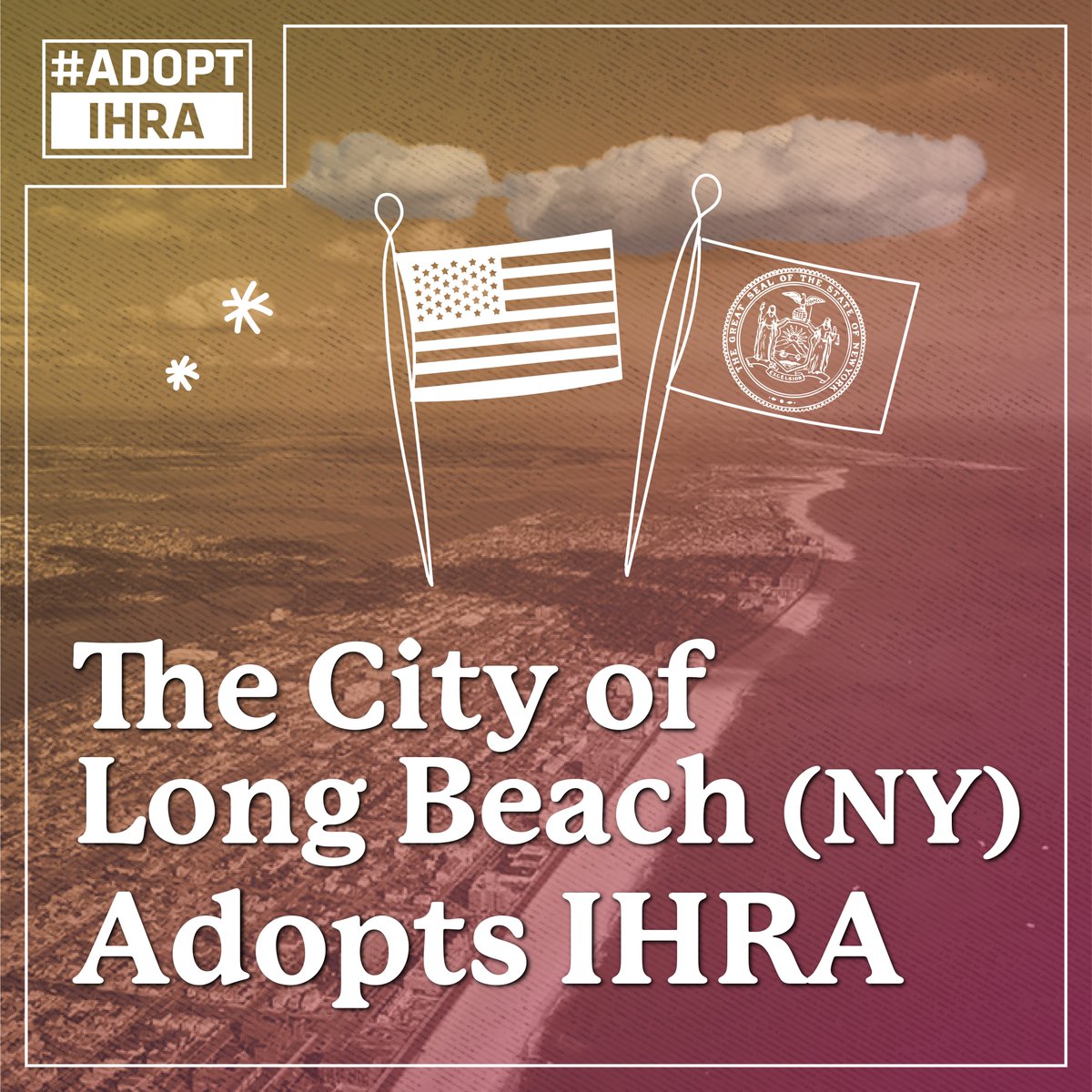 #AdoptIHRA (@adoptihra) on Twitter photo The Long Beach City Council unanimously voted to adopt the #IHRA definition, showcasing their solidarity with the global #Jewish community in the ongoing battle against #antisemitism.
<a href="/LBDemCommittee/">Long Beach Democrats</a> <a href="/LongBeach11561/">Long Beach, New York</a> <a href="/LongBeachOnward/">LB Onward</a> <a href="/LongBeachPatch/">Long Beach NY Patch</a> <a href="/tmposterli/">Tina Posterli</a> The Long Beach City Council unanimously voted to adopt the #IHRA definition, showcasing their solidarity with the global #Jewish community in the ongoing battle against #antisemitism.
<a href="/LBDemCommittee/">Long Beach Democrats</a> <a href="/LongBeach11561/">Long Beach, New York</a> <a href="/LongBeachOnward/">LB Onward</a> <a href="/LongBeachPatch/">Long Beach NY Patch</a> <a href="/tmposterli/">Tina Posterli</a>