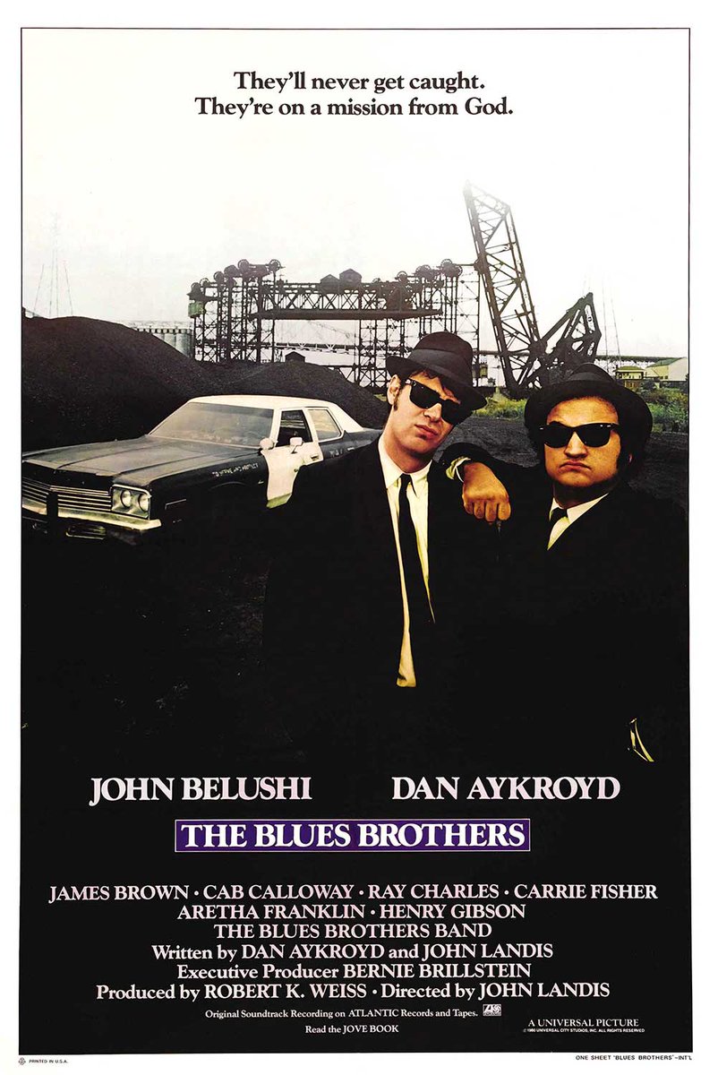 #Junesploitation Day 28

THE BLUES BROTHERS (1980)