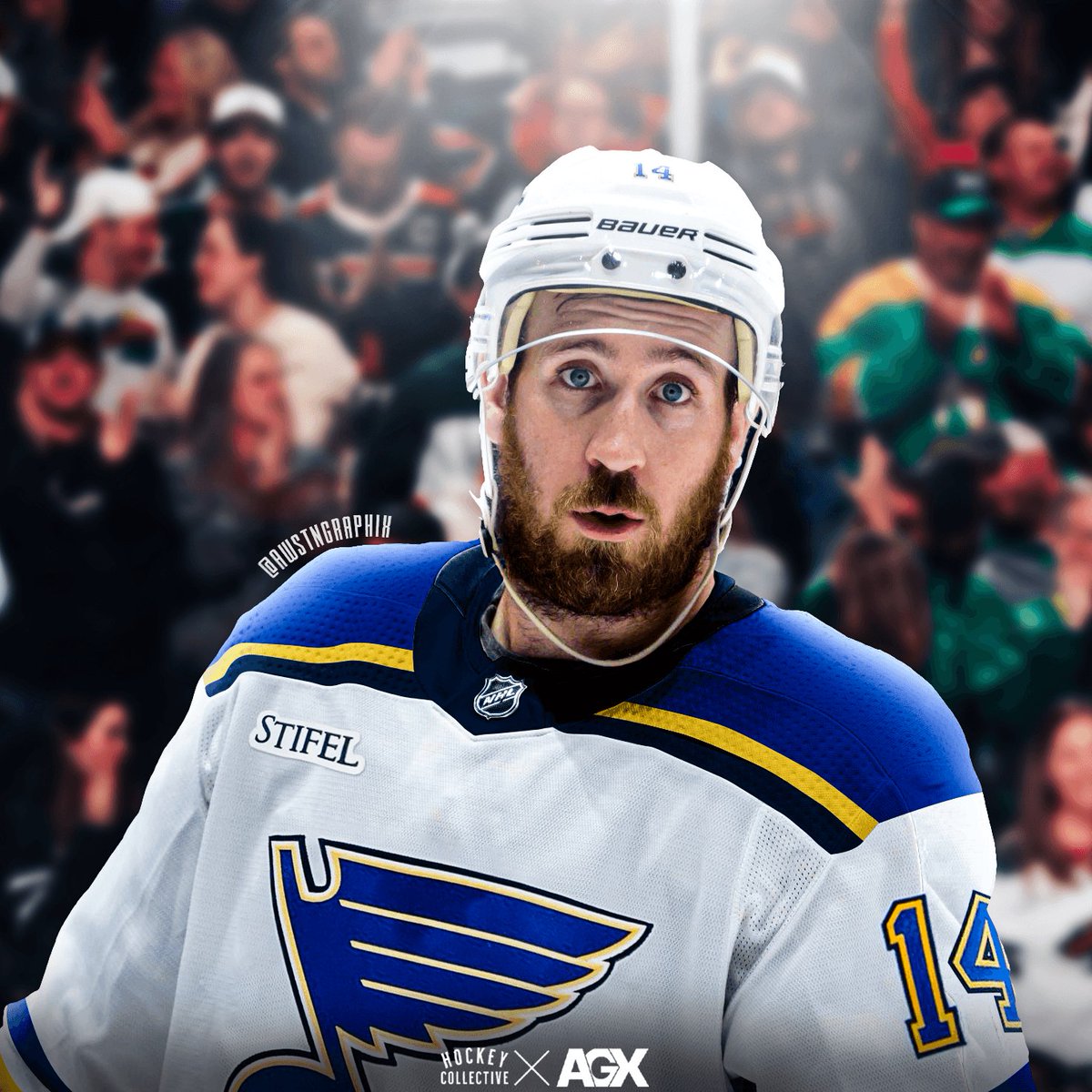 Another one of my swaps posted yesterday, before the trade was official! @StLouisBlues

#smsports #stlblues #nhl