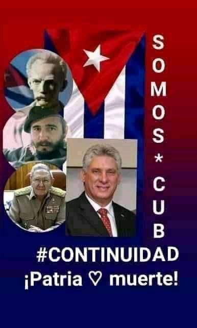 #SomosCuba 
#CubaViveyVence 
#CubaPorLaVida 
@campo_cdi 
@cubacooperave_C 
@cubacooperaven 
@NeirielisC