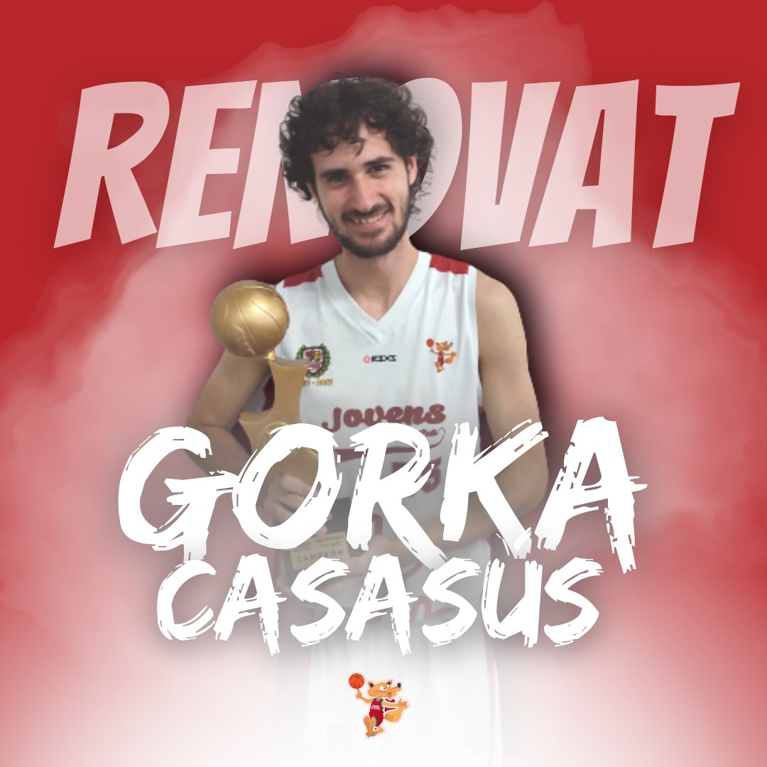 💣 𝘾𝙊𝙍𝙍𝙀𝘾𝘼𝙈𝙄𝙉𝙊𝙎... 𝙈𝙄𝘾! 𝙈𝙄𝘾!

🌪️ Gorka és el jugador més costós de defensar. Mai para, quan vols contactar amb ell desapareix.

🦊 Format a la nostra pedrera, l'orgull d'Euskadi continuarà un any més vinculat al 1r equip.

#SomJóvens
#SomMésQueBasket