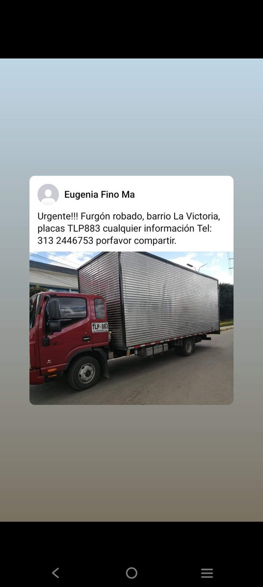 RogerMurcia's tweet photo. #robado. #difundir #fungonRobado. Ir favor ! Ayudar a difundir !!! Gracias https://t.co/idHejTV4xP