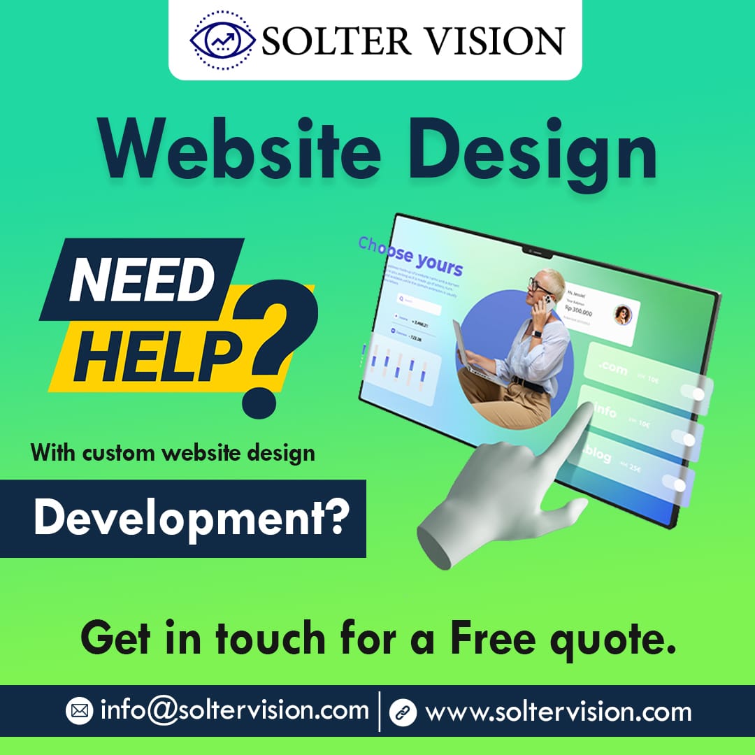 soltervision's tweet image. "Weaving innovation into every line of code."
Contact us today to learn more! - soltervision.com/contact/
#websitedesignanddevelopment #websitedevelopment #websitedesigner #websitedesign #websitedesigning #websitedesigncompany #webdevelopment #websitedevelopmenttcompany #webdesign