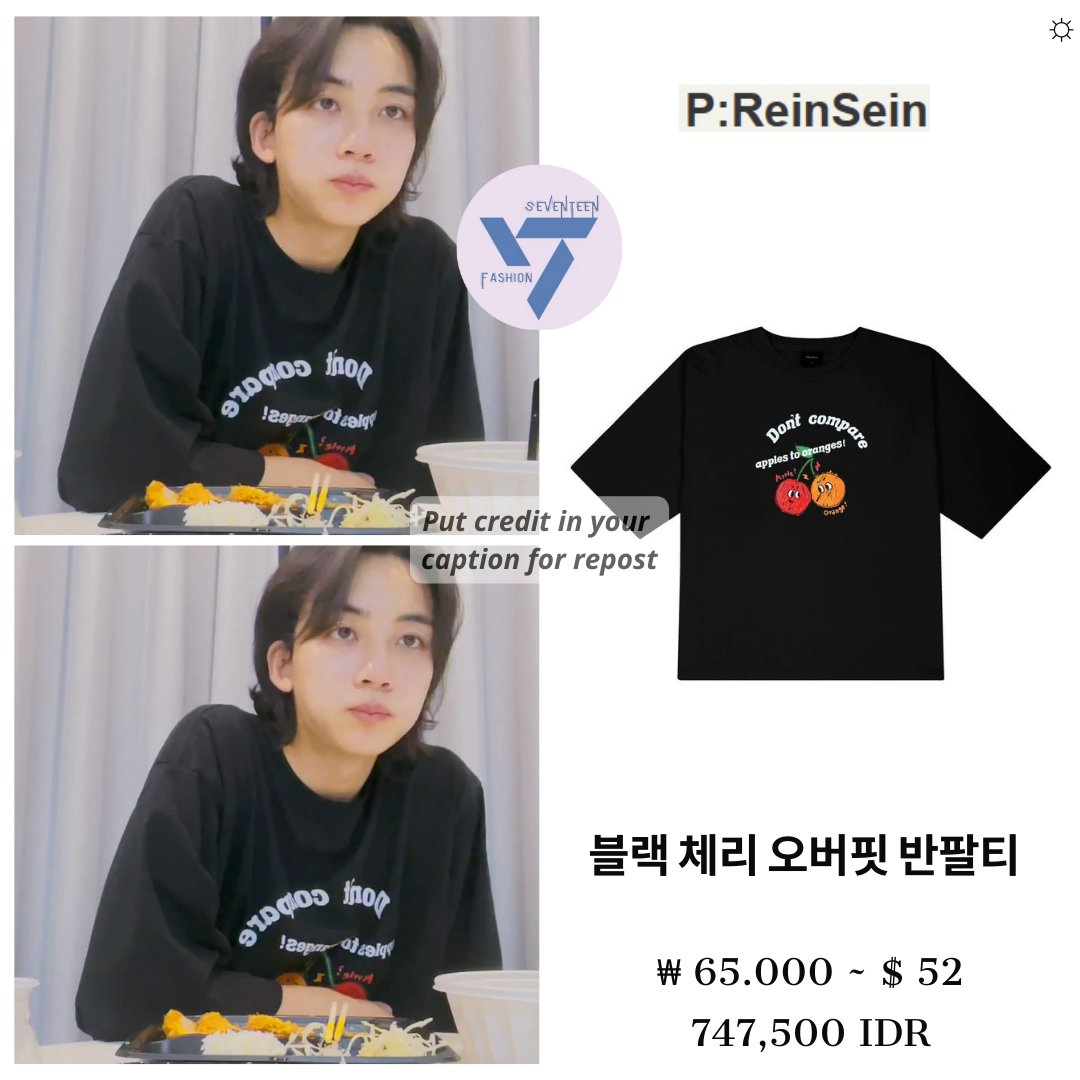 ★SEVENTEEN ジョンハン★ReinSein★Pigment layered t-shirts Seventeen Fashion (세븐틴 패션) -fan account- 🩵🩷 on X