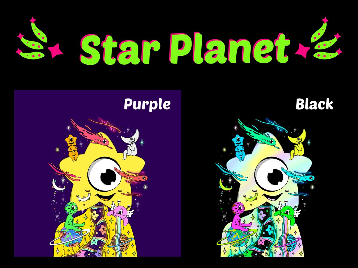 🌟 Star Planet  STB 🌟

 ✨등급 :  Super Rare 400 KLAY +2점

📌(에어드랍 이벤트 아닙니다)

🎯민팅 참여인원 룰렛 뽑기🎯

🧿6.30 금요일 오후 10시 추첨

🖤검정 확정 WL사용 <a href="/MariaRo05794747/">Coco코코🐿️🏠</a> 

👍오카방 공지 댓글  💜보라  참여 작성

open.kakao.com/o/gGEzeaVd

#nft #KNFT #NFTs <a href="/Klaytn_KR/">Klaytn KR (now Kaia)</a>