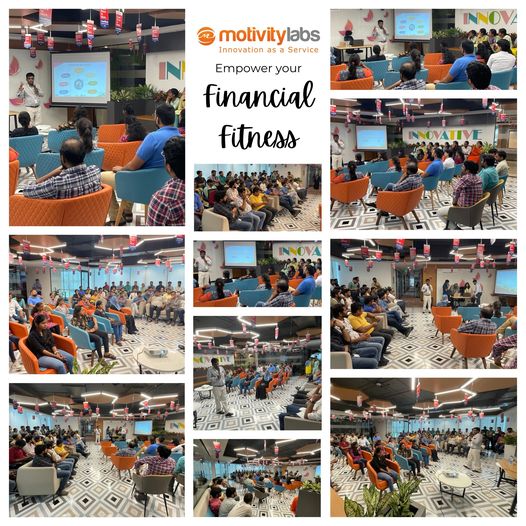 #Employees engaged in a Financial Fitness Talk, captivated and ready to absorb valuable insights and strategies for a prosperous tomorrow. 

#motivitylabs  #mcloud  #FinancialFitnessGoals  #wealthwellness  #financialwellbeing  #learningandgrowing #FinancialEmpowerment #KNOWLEDGE