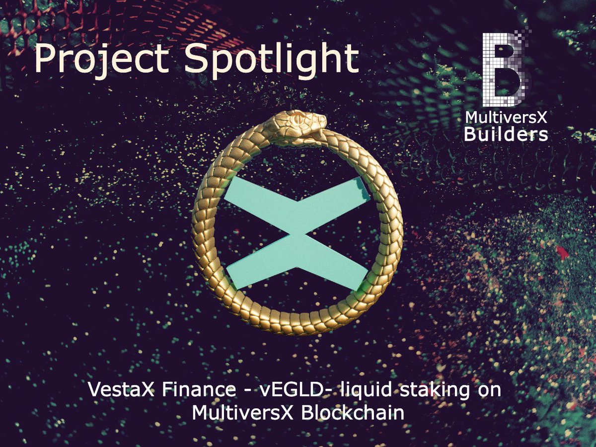 1/
vestax.finance by <a href="/DemiourgosH/">Demiourgos Holdings</a> is a liquid staking protocol on <a href="/MultiversX/">Multiversᕽ</a>, providing $vEGLD to those staking $EGLD, and earning rewards from Daily Auto-Compounding

It has been approved for the #xLaunchpad eligibility, let's spotlight it
multiversx.com/blog/liquid-st…

🧵👇