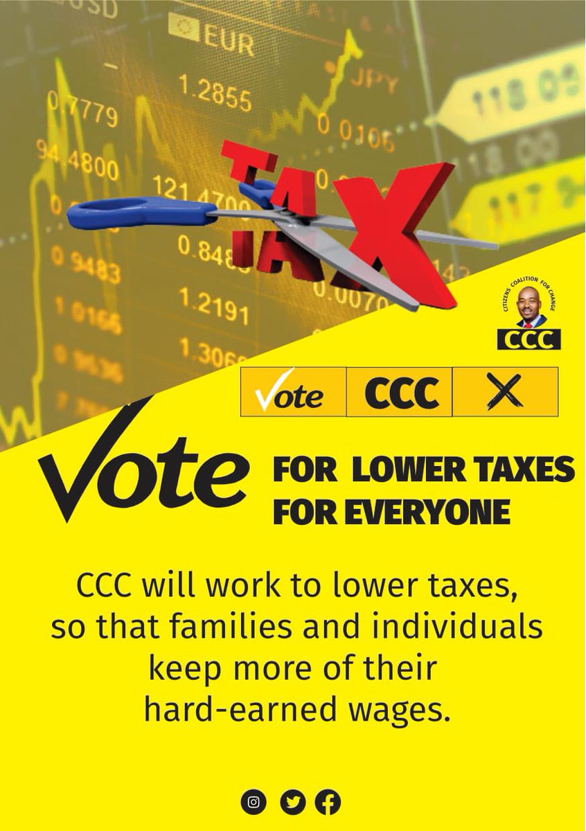 🗳️Vote for Lower Taxes for Everyone: CCC will work to lower taxes, so that families and individuals keep more of their hard-earned wages.