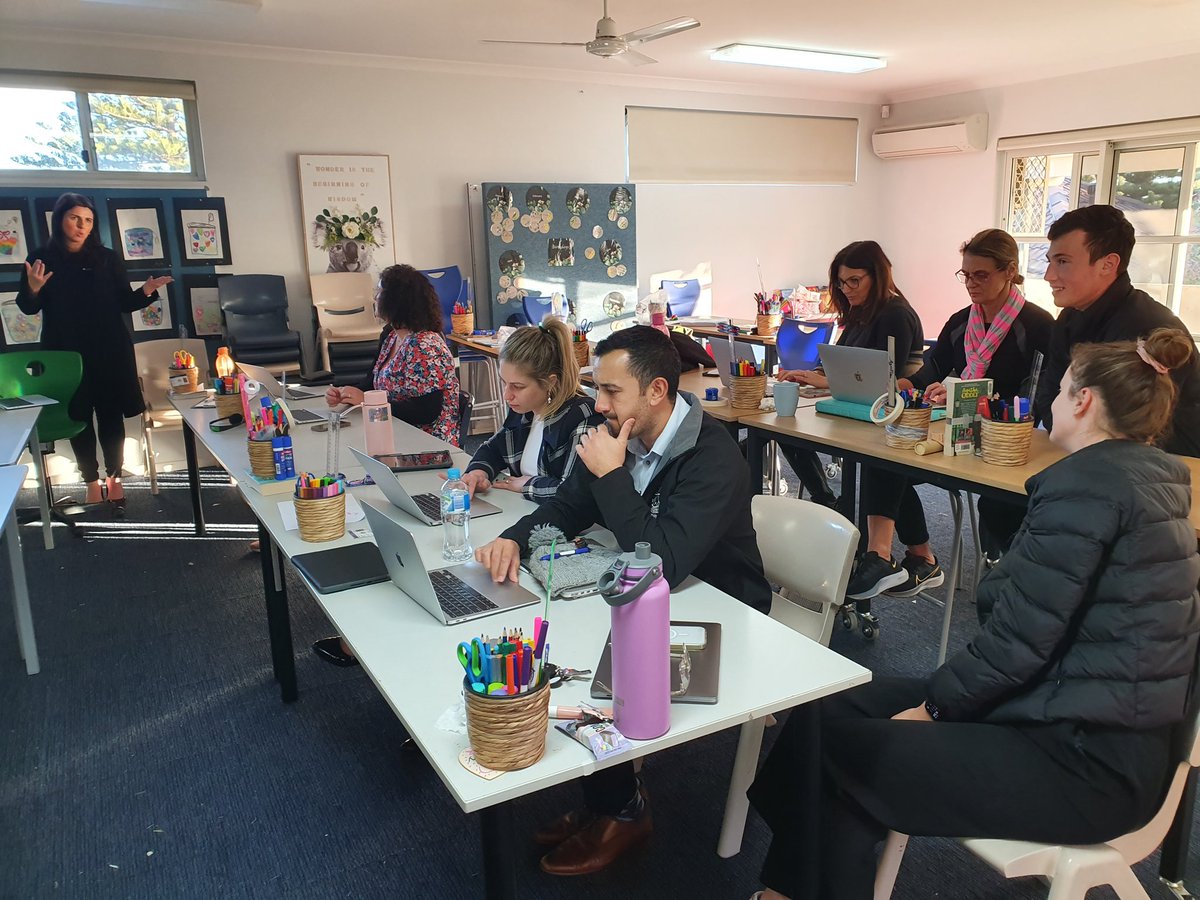 Today, our teachers gathered in a PLC to hone their skills on Macbooks, learning quick tips and tricks along the way. With their newfound expertise, they created a resource in the #NumberApp that our students can then personalise, be creative with and make real-world connections.