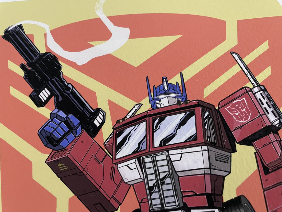 tokyosexwhale's tweet photo. COMPETITION TIME! As a thank you for the RTs and orders I’ll give away two A4 Optimus Prime giclee prints.

To win just RT/follow and I’ll pick the winners Friday 30th (lunchtime)

Please do visit my shop for other prints and cards https://t.co/QPnAuXidP9 https://t.co/pkX0nuBLX5