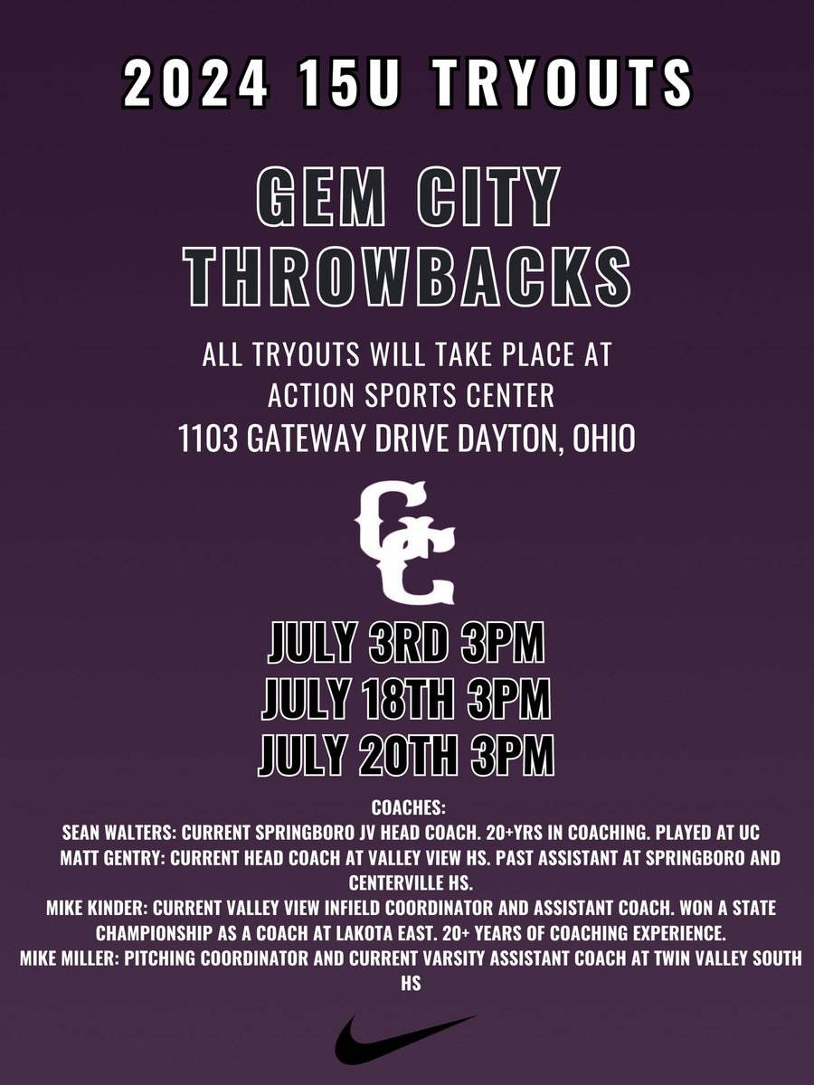 GCThrowbacks27's tweet photo. Tons of coaching experience.
Tons of knowledge.
Get taught, not coached.
Learn to be uncomfortable.
Prepare. Execute. Succeed. Repeat. https://t.co/8O4Dxf4Gtz