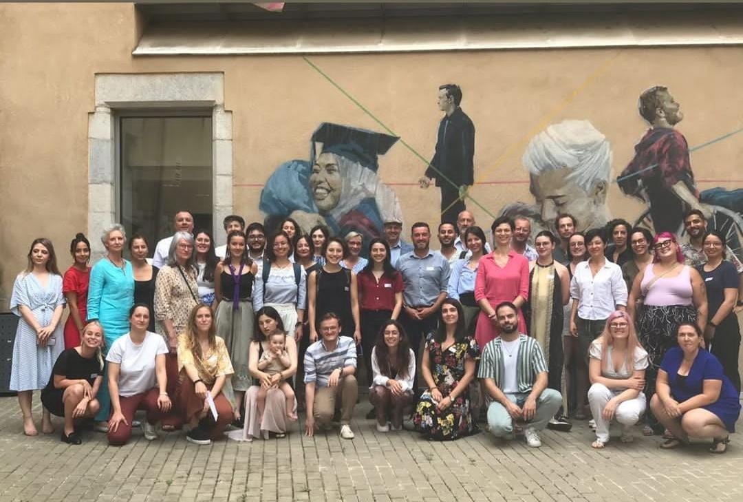 dlearneu's tweet photo. We are glad to annouce that Dlearn, as a member of the @LLLPlatform, participated in their Annual Conference to vote the new board and discuss about the future of the organisation🤝
Thank you for this opportunity!👏🔝
#LifelongLearning #EducationMatters #LLLAB #Girona2023 https://t.co/AsjSpuelyg