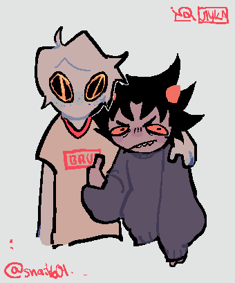 Davekat doodle 
Also i have a horrid migraine 
#Homestuck