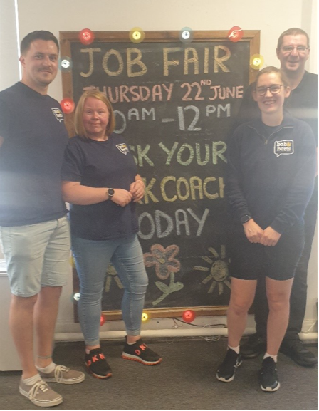 AmyPondDWP's tweet photo. #Blackpool JCP hosted a Jobs Fair. The event was well attended and was a great success with lots of interviews and job offers taking place. @BobandBerts offered 6 jobs on the day 🏆 https://t.co/ofNWDciYpQ