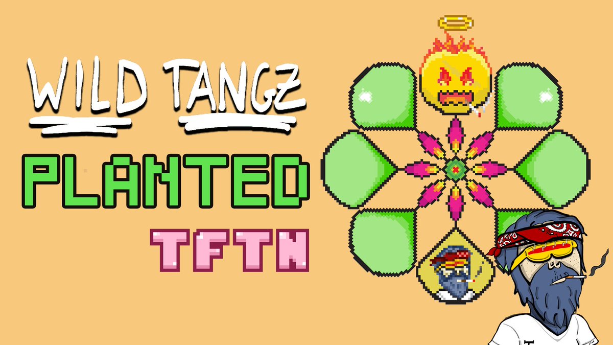 TFTNCNFT's tweet photo. WILD TANGZ got PLANTED. ๐ต๏ธ
๐Giveaway 1x @WildTangz NFT & WL spots.
1) follow @TFTNCNFT
2) โค๏ธ+ RT
3) tag 2 degens
Comment ๐๐ปWhich projects should get planted next?
#tftn #tangz #CNFTGiveaway #CNFTs #CNFTProject #CardanoCommunity https://t.co/UdGvfHsqmc