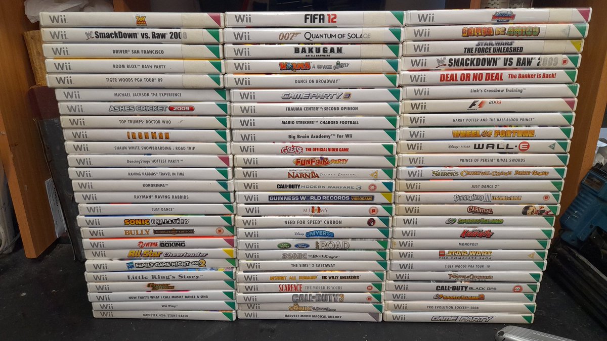 Today's arrivals 
Do we count the #Nintendo #wii as #retro yet?
 #gamers #retrogames #retrogamer #retrogaming #retrocollecting