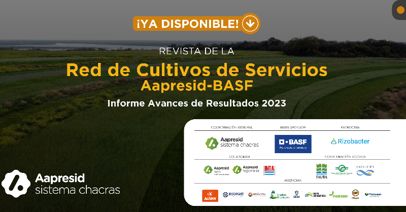 aapresid's tweet photo. ¡Ya está disponible la Revista de nuestra Red de Cultivos de Servicios! 🌾

Con todo sobre esta campaña 2022-2023, generando información siempre, porque juntos sabemos más 🚀

¡Encontrala aquí! 👇🏻
https://t.co/OpkLMlRayD