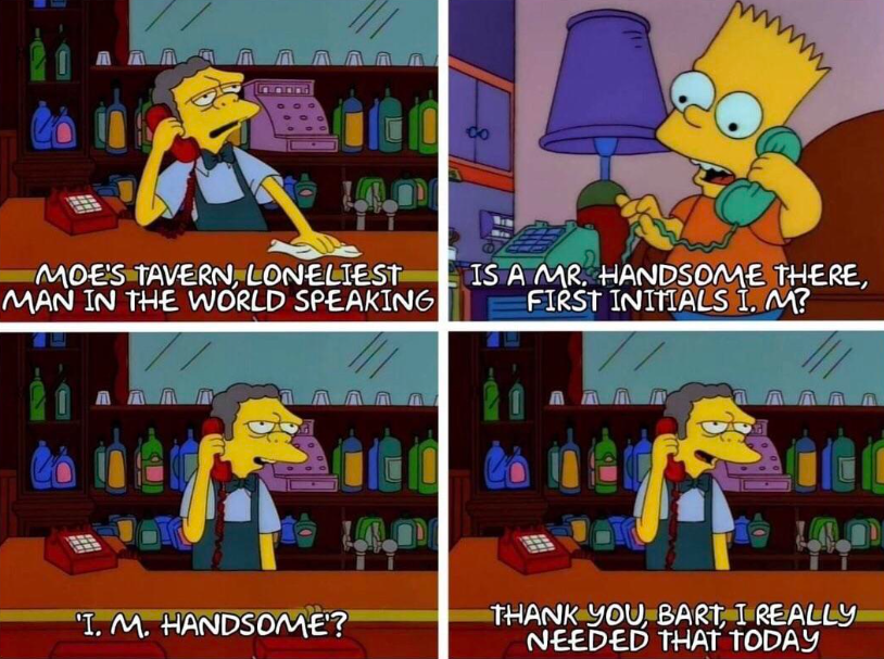 WholesomeMeme's tweet photo. The Simpsons (1989) https://t.co/XYPgEahbuJ