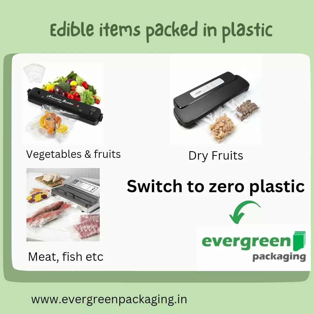 #evergreenpackaging #customprinting #EcoFriendly #oilproof #paperbags #indisack #zeroplastic