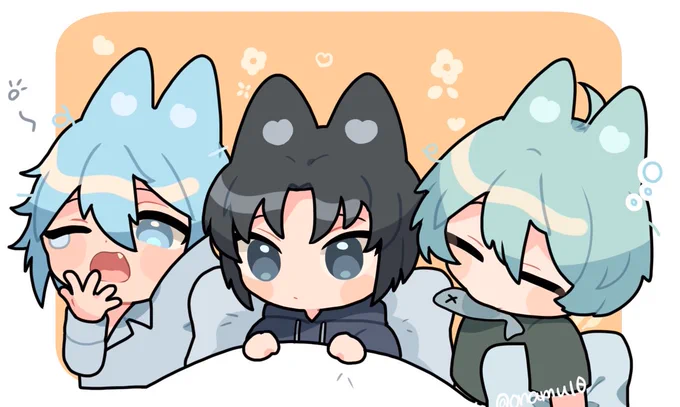 ねこちゃんトリオ