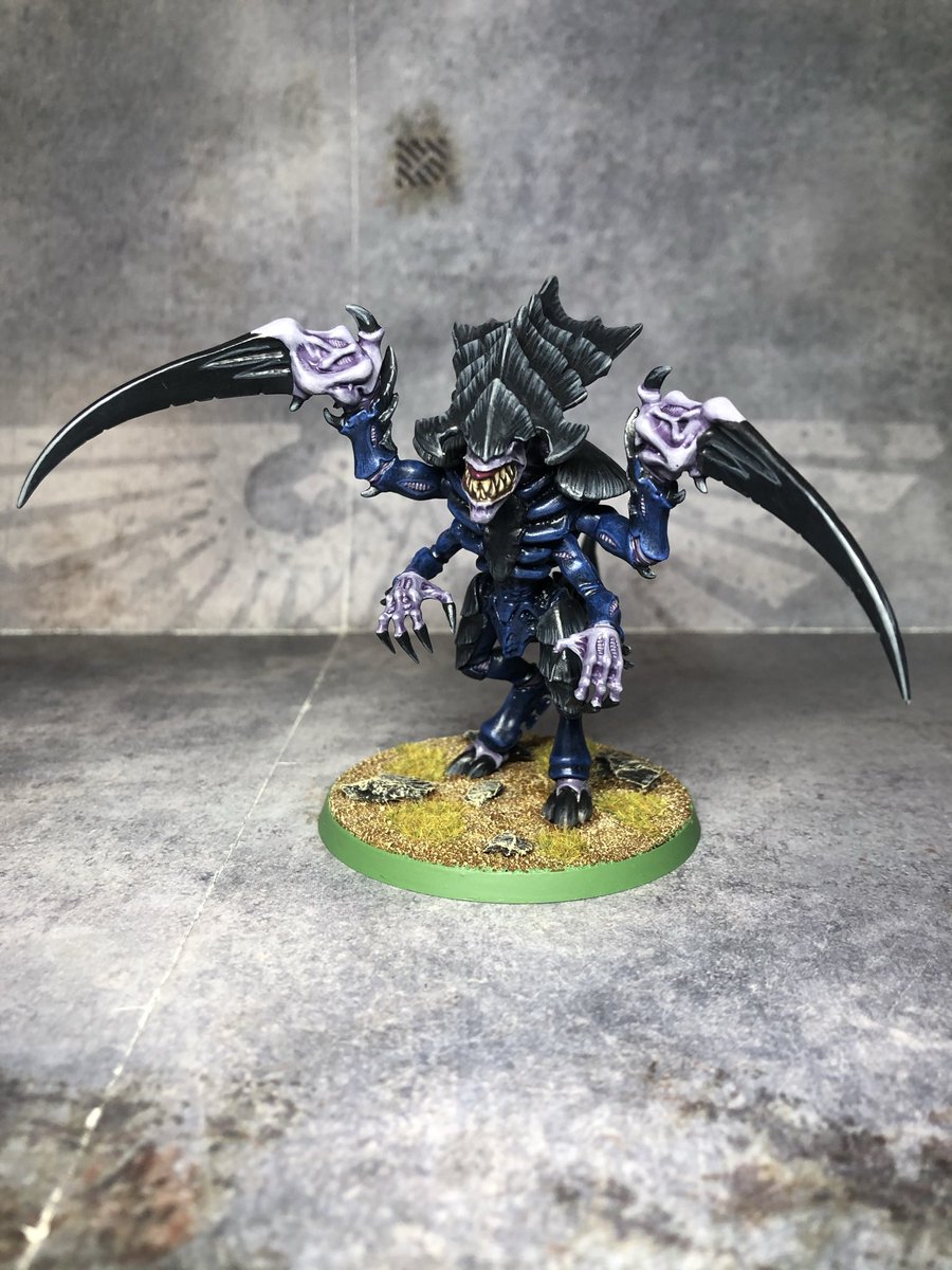 I painted this 3rd edition Hive Tyrant 2 years ago. I may give