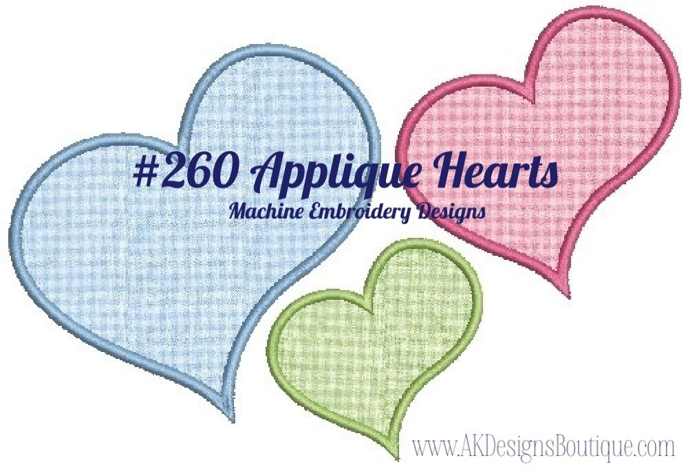 No 260 Applique Hearts Machine Embroidery Designs
akdesignsboutique.com/no-260-appliqu…
