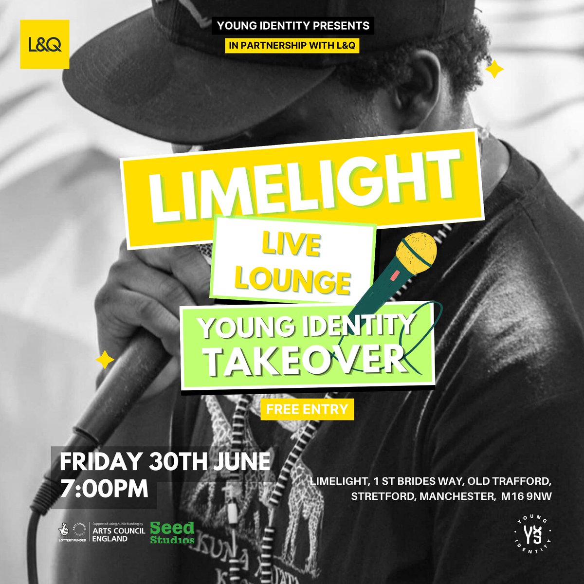 💫 TWO DAYS TO GO! Do you have your free tickets to our Limelight Live Lounge takeover THIS FRIDAY? Join us for a night of performances that will leave you feeling inspired. In partnership with @LQHomesMatter FREE Tickets: limelightlivelounge.eventbrite.co.uk