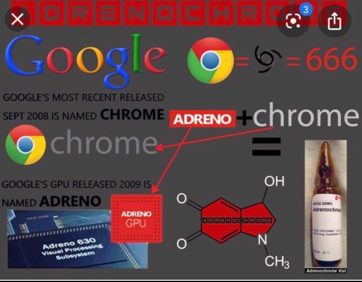 Nancy023922191's tweet image. Adrenochrome