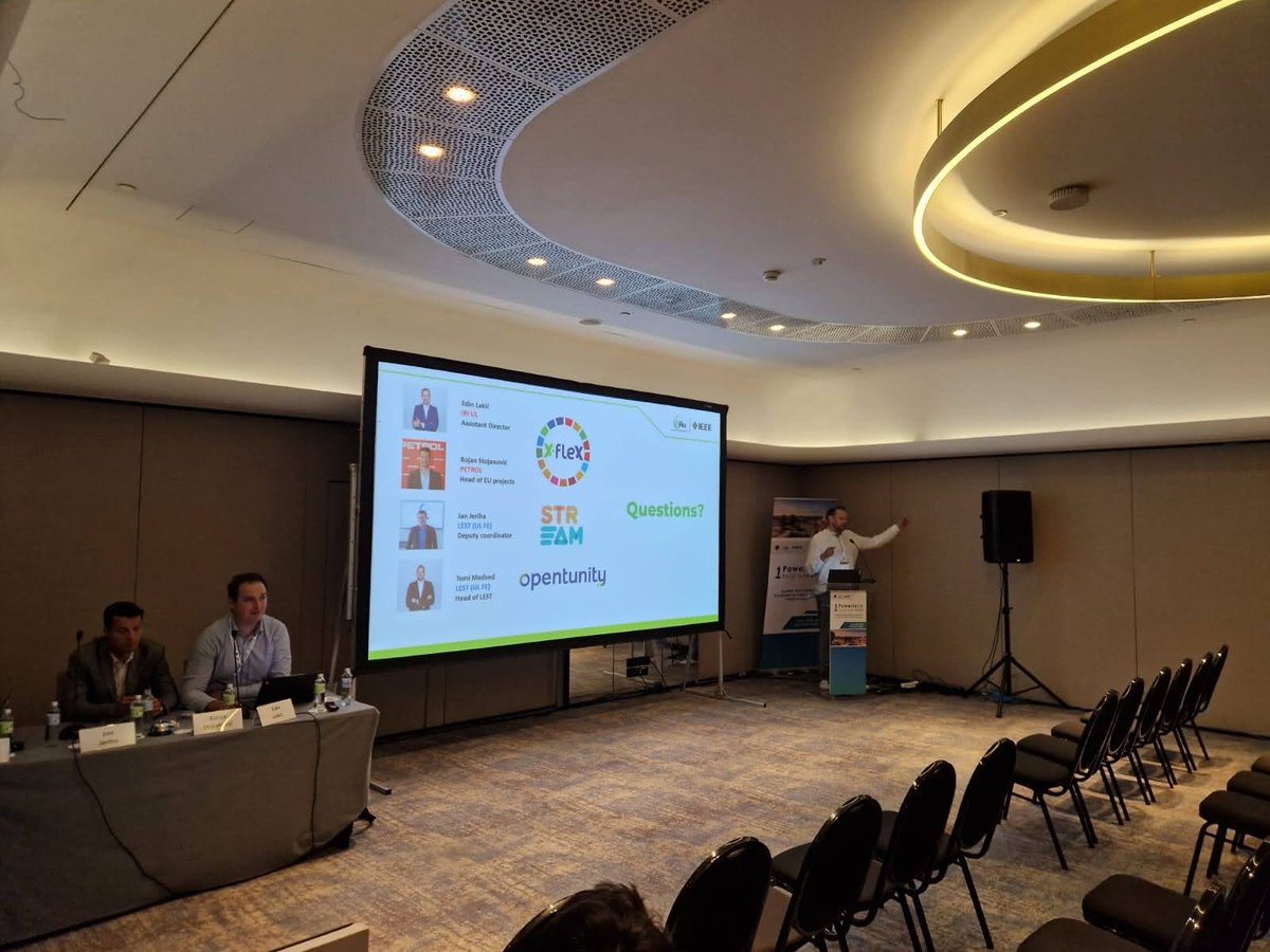 🌟Greetings from vibrant #Belgrade, where #PowerTech2023 #conference is in full swing! 

📌Yesterday, we hosted a #specialsession on The Future of Power #Flexibility.⚡🔋We showcased our work on three EU projects: @Stream_HE, @OpentunityEU, and @XFlex_H2020. 

#powerflexibility