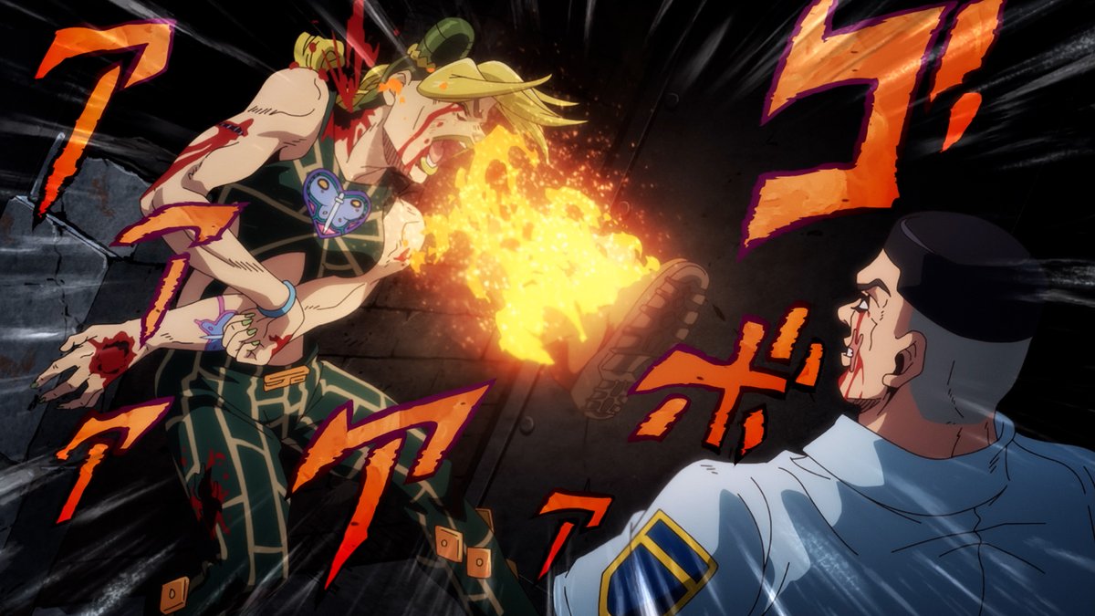 can Jolyne win against the wielder of meteorites?

📺: youtu.be/CMV3iCBrdfw

#jojo_anime #stoneocean