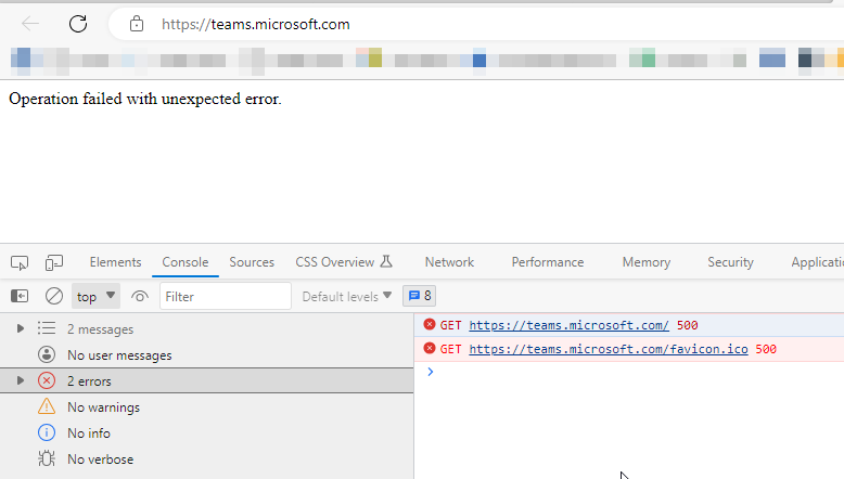 Gaemeu's tweet photo. @MSFT365Status any known issues with Microsoft Teams Web?

Region: Germany https://t.co/zd4g2yn4M7